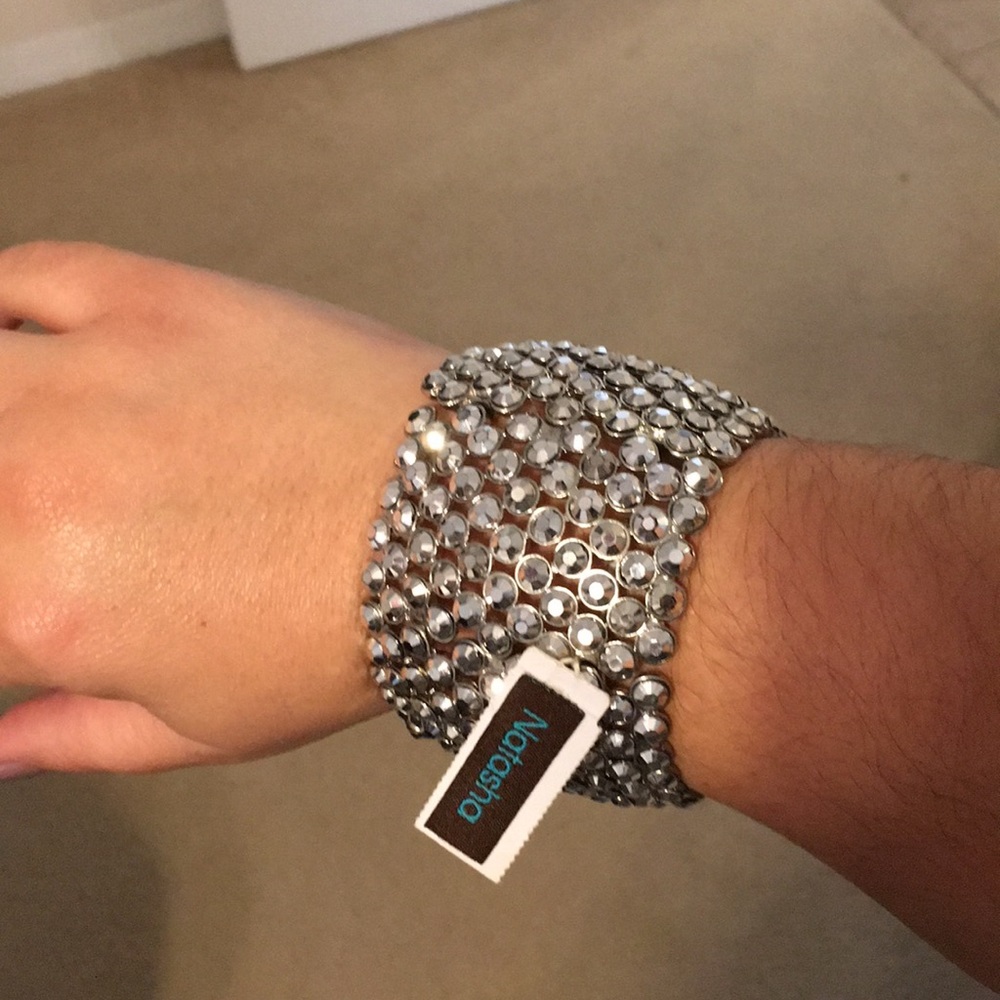 NEW silver tone bracelet